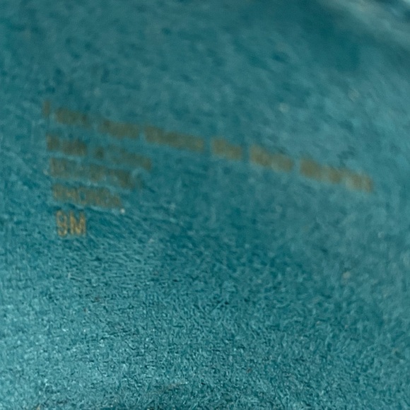 Life Stride Ronda Turquoise Silk Wedge Espadrille - Picture 8 of 12